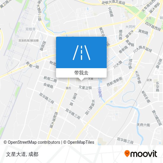 文星大道地图