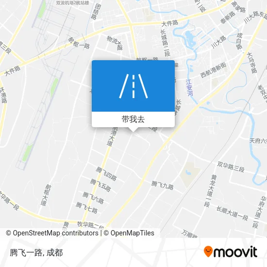 腾飞一路地图