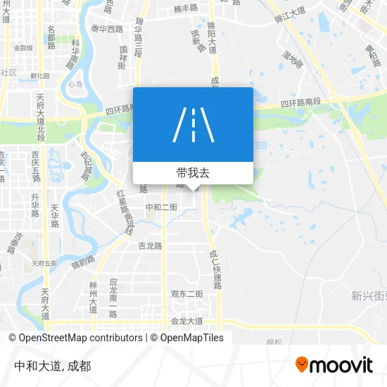 中和大道地图