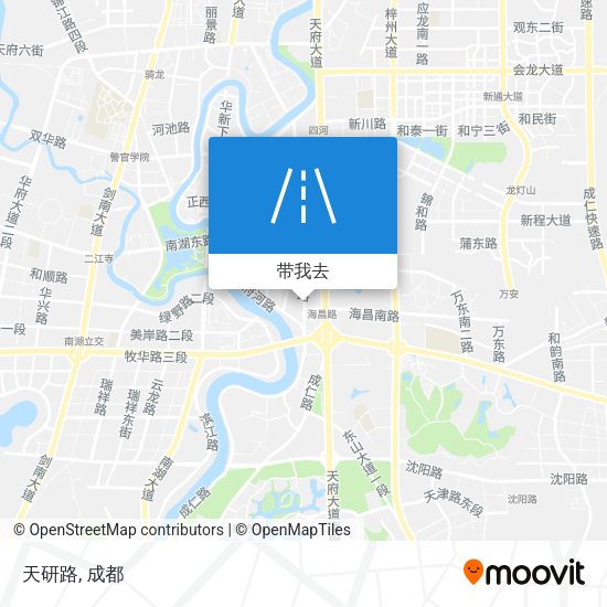 天研路地图