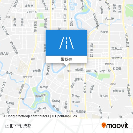 正北下街地图