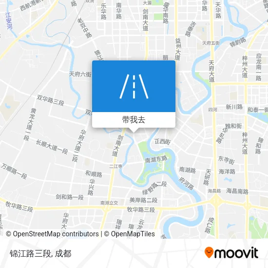 锦江路三段地图