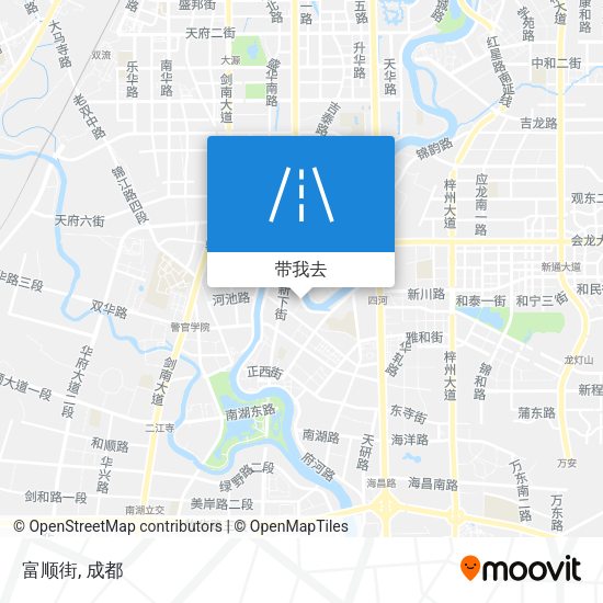 富顺街地图