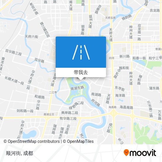 顺河街地图