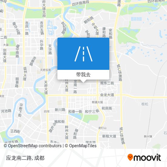 应龙南二路地图