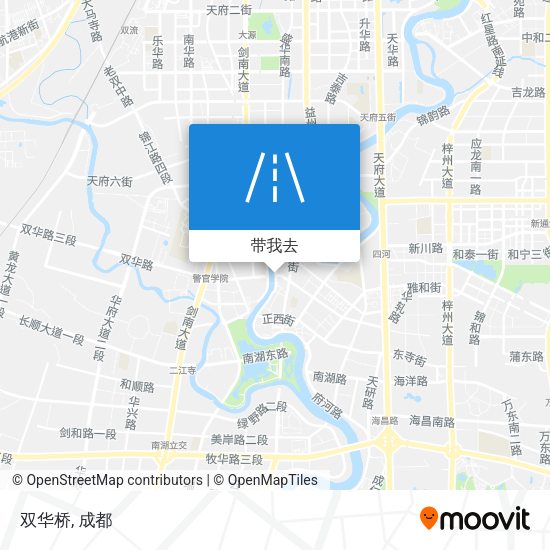 双华桥地图