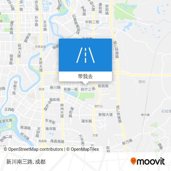 新川南三路地图