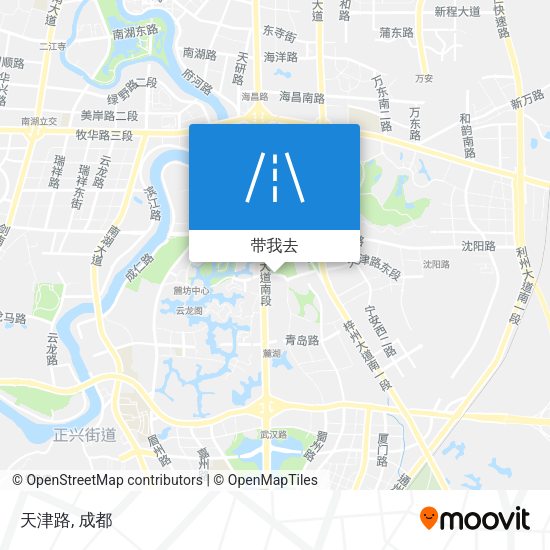 天津路地图