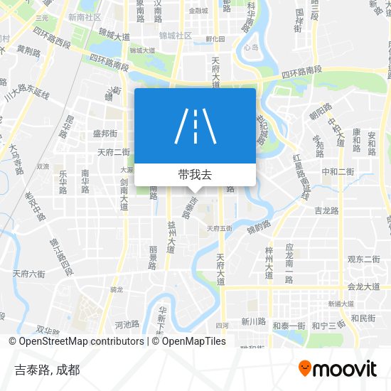 吉泰路地图