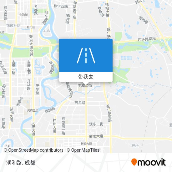 润和路地图