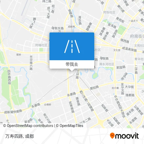 万寿四路地图