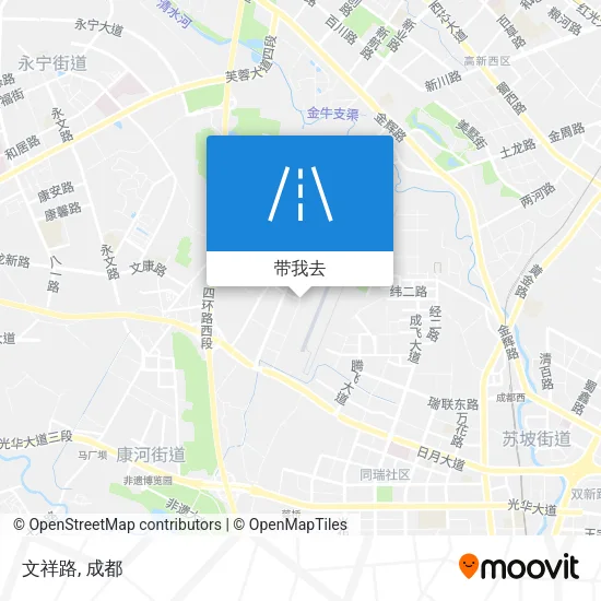 文祥路地图