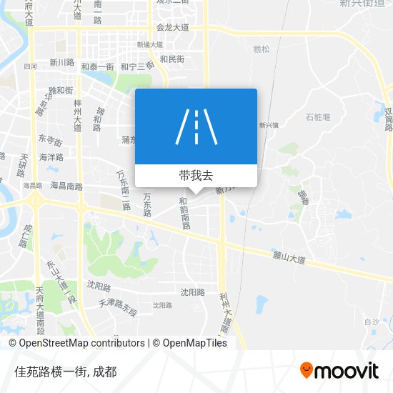 佳苑路横一街地图
