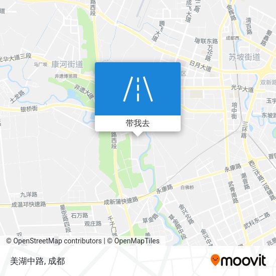 美湖中路地图