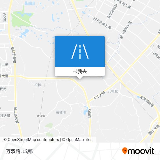 万双路地图