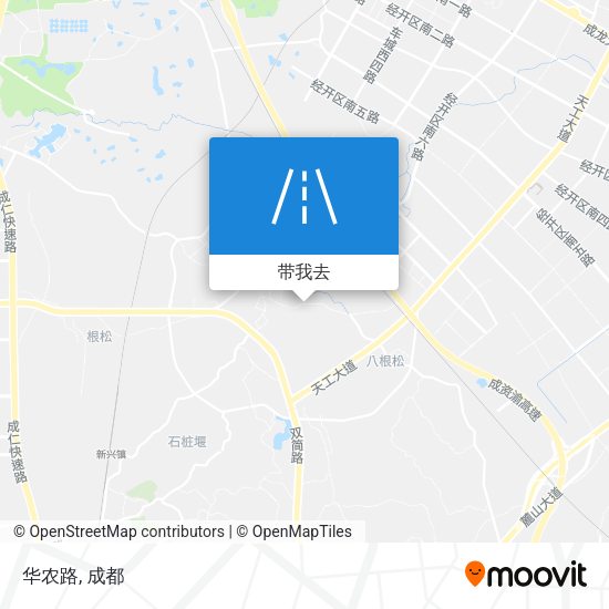 华农路地图