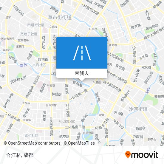 合江桥地图