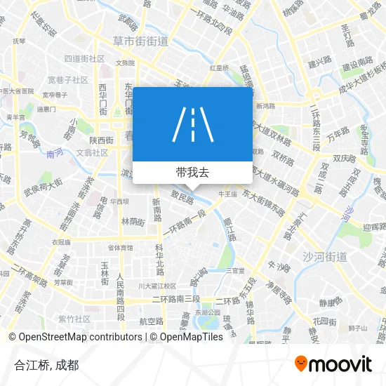 合江桥地图
