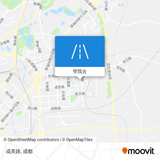 成美路地图