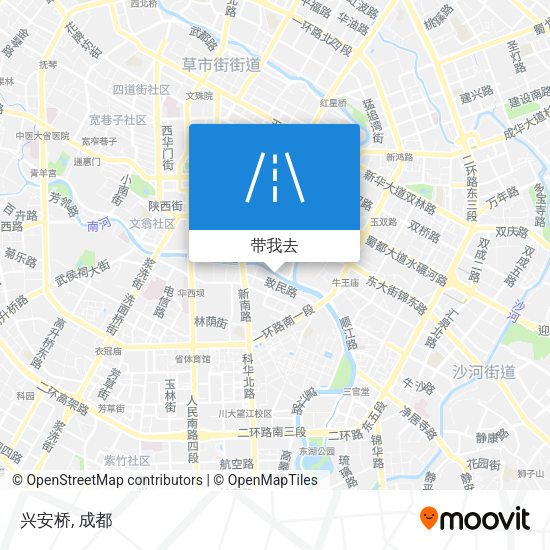 兴安桥地图