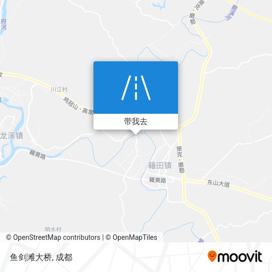 鱼剑滩大桥地图