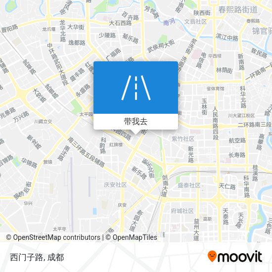 西门子路地图