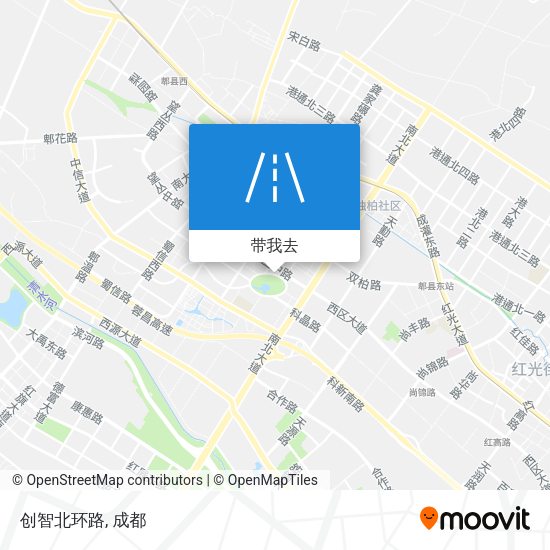 创智北环路地图