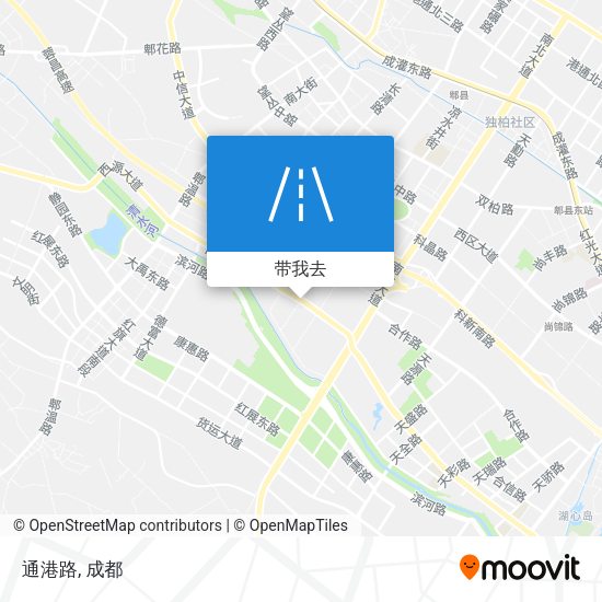 通港路地图