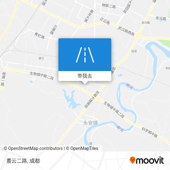 麓云二路地图