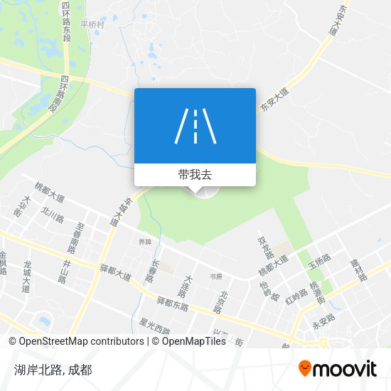 湖岸北路地图