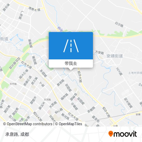 承唐路地图