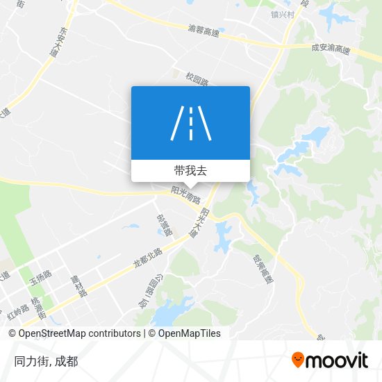 同力街地图