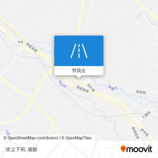 崇义下街地图
