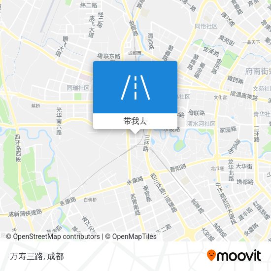 万寿三路地图