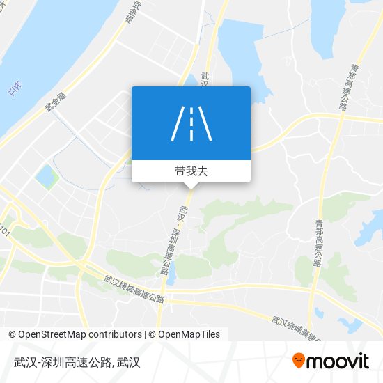 武汉-深圳高速公路地图