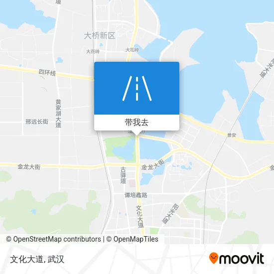 文化大道地图