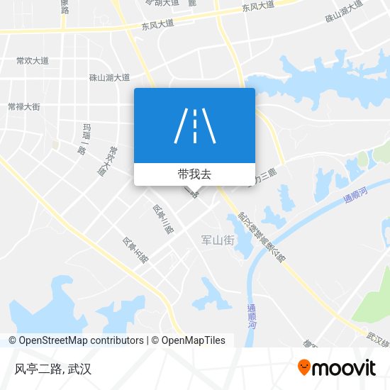 风亭二路地图