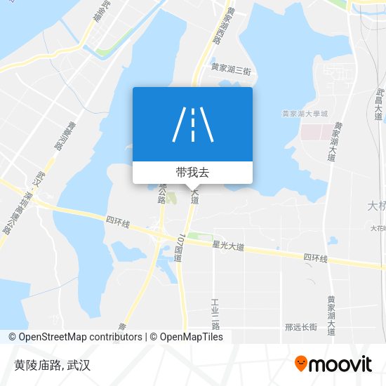 黄陵庙路地图