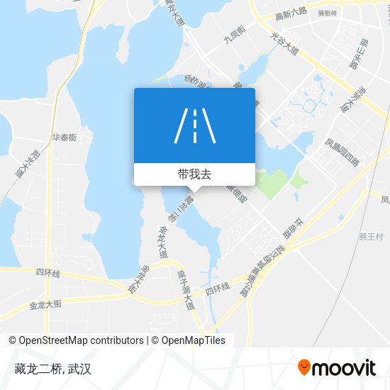 藏龙二桥地图
