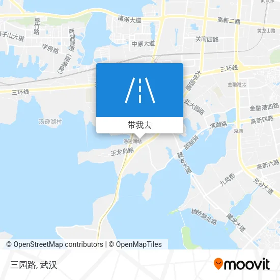 三园路地图