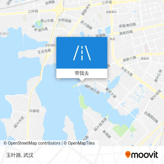 玉叶路地图