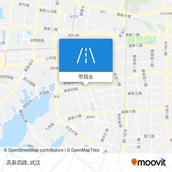 高新四路地图