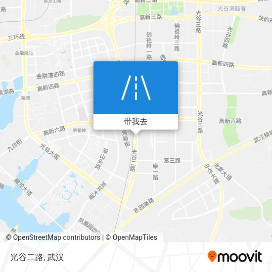 光谷二路地图