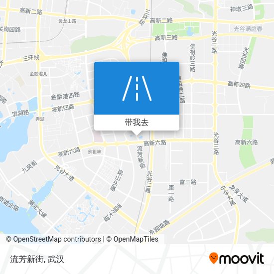 流芳新街地图