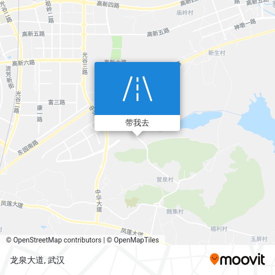 龙泉大道地图