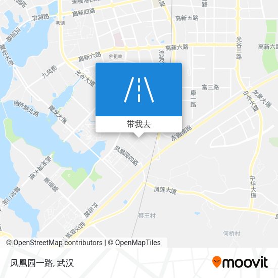 凤凰园一路地图