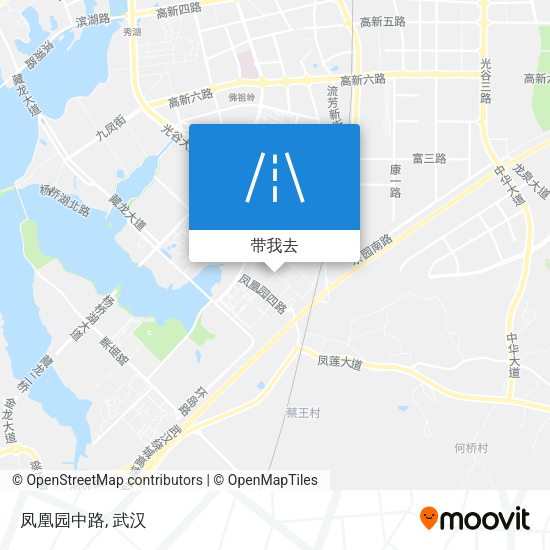 凤凰园中路地图