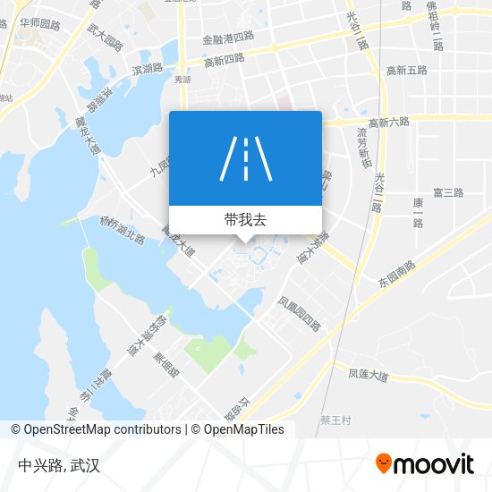 中兴路地图