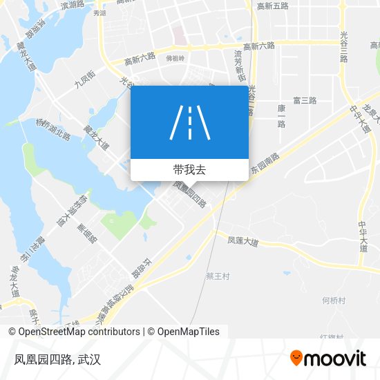 凤凰园四路地图