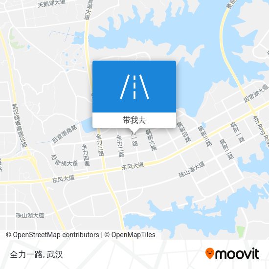 全力一路地图